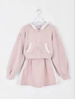 evelyn ラメレースセットアップ