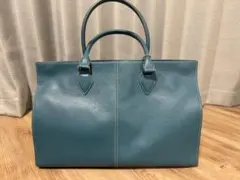 デスティニーズディメンション トートバッグ ブルー レザー デスティニーズディメンション／DESTINY'S DIMENSION バッグ