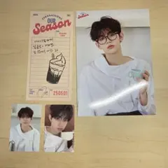 ジャンハオ ゼベワンzb1シーグリ2025 applemusic トレカ