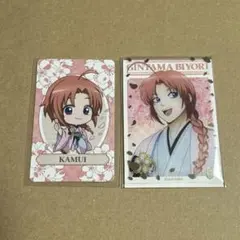 銀魂　銀魂日和　アクリルカード　購入特典イラストカード　神威