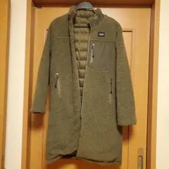 タイオン使えるリバーシブル高機能ダウン95%ボアフリースxキルティングコート♪