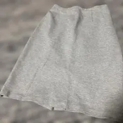 グレー タイトスカート 膝丈　57 M ワールド