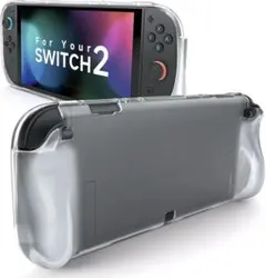 Switch2 クリアカバー 強力保護 PC+TPU 指紋防止 傷防止