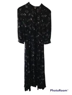 ZARA フラワープリントワンピース