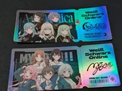 TGS バンドリ Ave Mujica MyGO!!!!! チケット風カード