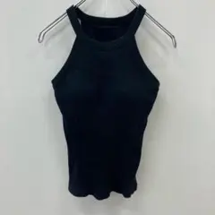 【a2330】UNIQLO ブラトップ タンクトップ 美品 M ノースリーブ