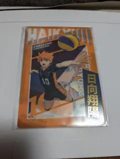 劇場版 ハイキュー!! ゴミ捨て場の決戦 特典 クリアカード・ステッカー日向翔陽