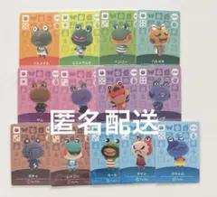 どうぶつの森 あつ森 amiibo amiboカード カエル かえる セット