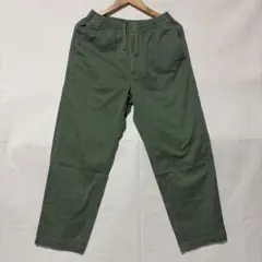 UNIQLOオリーブグリーン イージーパンツ コットン　ユニクロ Sサイズ