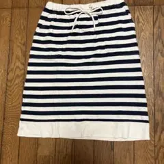 最終値下げ‼️日本製　Comitto and co. ボーダー タイトスカートのサムネイル