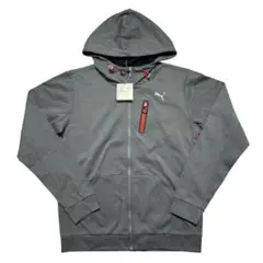 PUMA プーマ フルジップスウェット パーカー グレー 3Lタグ付き