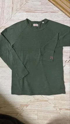 ハリウッドランチマーケット ダークグリーン 七分袖