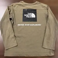 THE NORTH FACE 長袖カットソー 140センチ カーキ