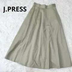 J.PRESS ジェイプレス フレアスカート ロング ウール100% Aラインのサムネイル