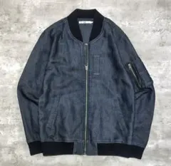 【激安値下げ】MA-1 ブルゾン ミリタリー デニムジャケット アメカジ