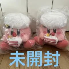 カービィ　一番くじ　A賞　ケーキ　 ぬいぐるみ　２個セット♩ 新品未開封