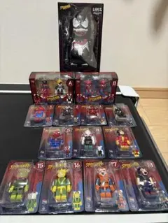 ベアブリック スパイダーマン　ハッピーくじ　ラストワン賞 A賞 セット