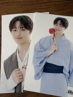 EBIDAN museum 生写真 2枚セット 三村航輝