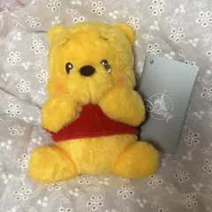 プーさんぬいぐるみキーチェーン　Uruuru