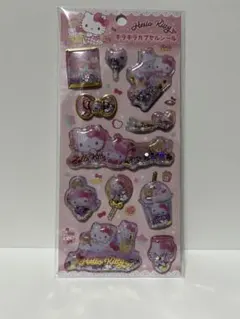 キラキラカプセルシール　Hello Kitty
