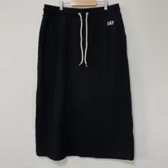 GAP　ミニロゴ　マキシスカート　黒　Ｌのサムネイル