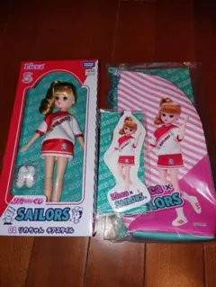 【新品未開封】一番くじ リカちゃん セーラーズ 01 チアスタイル 12ポーチ