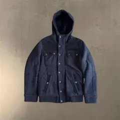 DIESEL y2kブルゾン ボアジャケット コーデュロイ切替 ブラック 平成