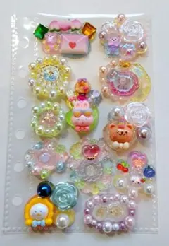 田*子様 立体シール　手作りシール12個セット(๑´ڡ`๑)