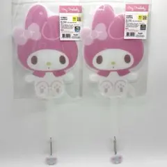 ★韓国限定 My Melody うちわ2個セット マイメロ★のサムネイル