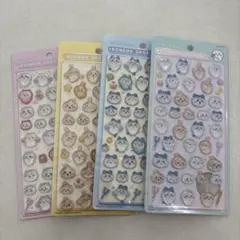【値下げ！】正規品！ちいかわ　ボンボンドロップシール 4シートセット