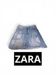 ZARA デニムミニスカート XSのサムネイル