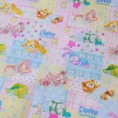 ダッフィーフレンズ 生地 はぎれ