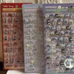 【正規品】ボンボンドロップシール サンリオミニ3枚セット