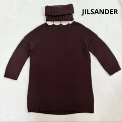【稀少】JIL SANDER 12AW カットアウト タートルネックニット S