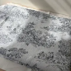 フランス輸入ジャガード生地　SAFECO グレー140cm幅