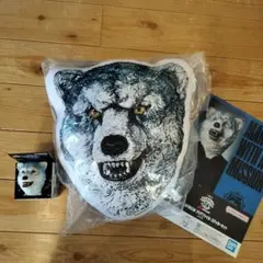 マンウィズ一番くじ　クッション　マグネット　クリアファイルセット　カミカゼボーイ