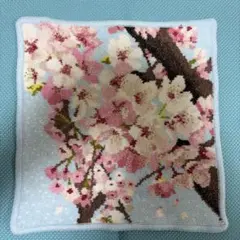 FEILER　フェイラー タオルハンカチ 桜 ラメ入り