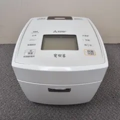 三菱 IH炊飯器 5.5合 炭炊釜 NJ-VE106-W 2016年製 - メルカリ