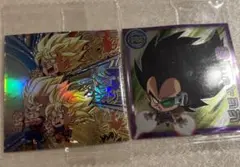 ドラゴンボール超戦士シールウエハース13弾01 孫悟空&悟飯＆悟天　ラディッツ