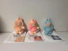 【未使用・正規品】　POPMART 　ラブブ　LABUBU　ぬいぐるみ　3個