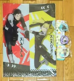 怪獣8号 × くら寿司 コラボ クリアファイル キーホルダー マグネット