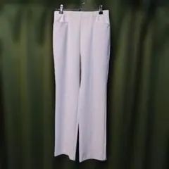 ホワイト スラックス Mサイズ センタープレス