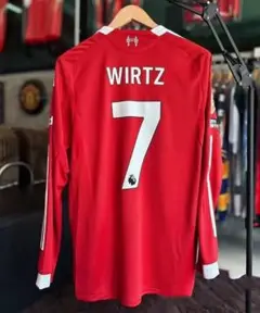 【新品】リバプール WIRTZ 7番 ロングスリーブ プレミアリーグ 正規品 M