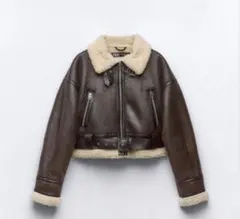 ZARA ダブルフェイスショートジャケット