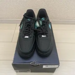 Nike Air Force 1 Lowブラックティファニー27cm鑑定済正規品