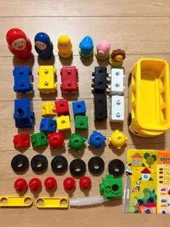 こどもちゃれんじ 知育玩具 ブロックセット バス付きのサムネイル