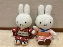 2体セット】フラワーミッフィー&ボリス 着せかえほわほわぬいぐるみ 