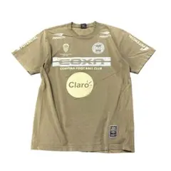 プリントTシャツ　PENALTY サッカー　古着　カーキ　スポーツ　8S2