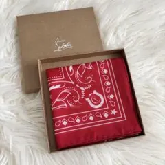 【新品】Christian Louboutin ルブタン ノベルティー バンダナ