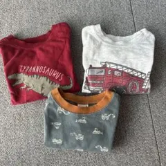 petit main トップス 80サイズ 3枚セット